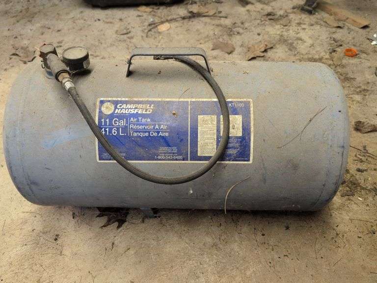 Campbell Hausfeld 11 gallon air tank
