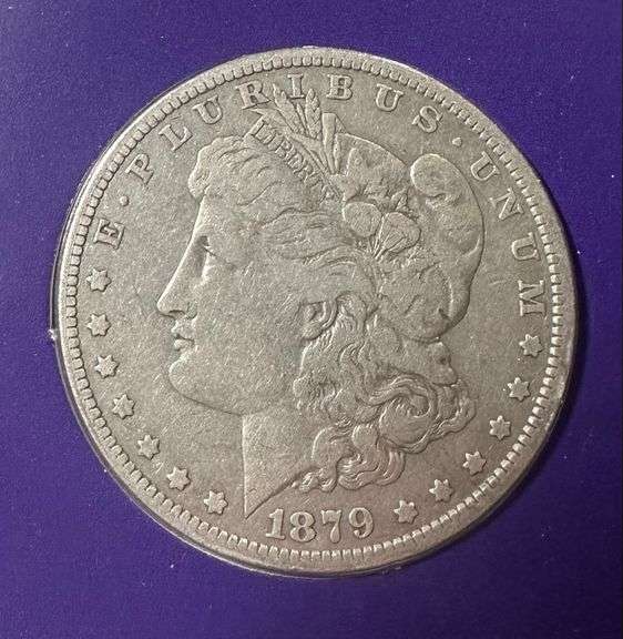Lot of Two (2) Morgan Silver Dollars with Commemorative Cards & Stamps