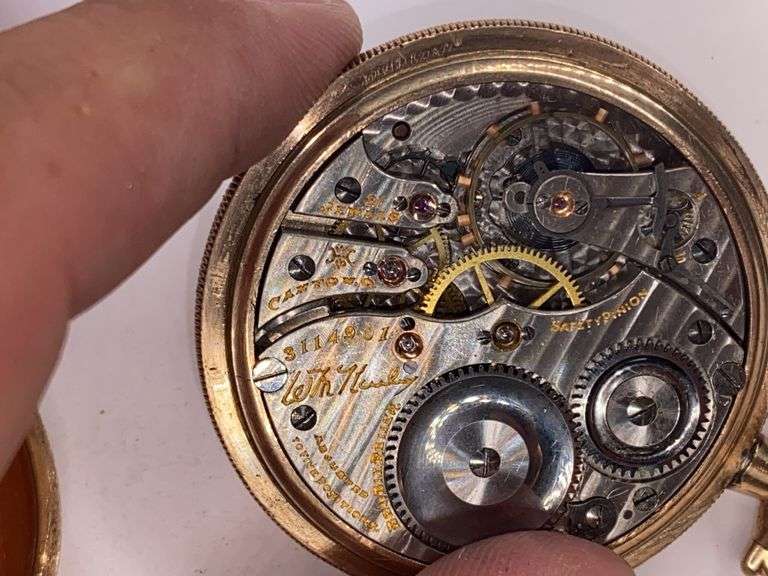 Hampden Watch Co. 21 Jewel Pocket Watch
