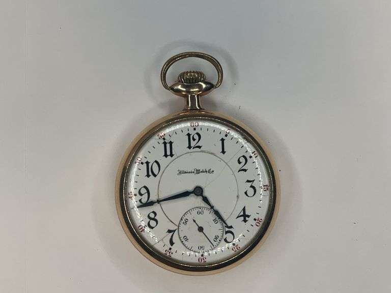 Illinois Watch Co. A. Lincoln 21 Jewel Pocket Watch