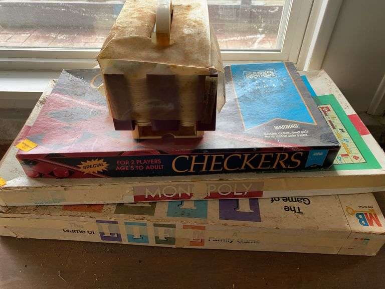 Assortment of Vintage Games