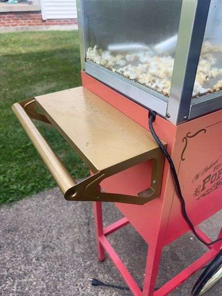 Old Fashioned Movie Time Popcorn Machine