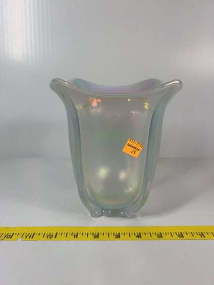 Fenton Carnival Glass Vase