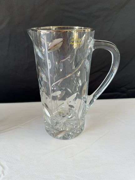Zecchin Pitcher, (2) Shakers, Glass Bottle, Ice Bucket, (6) Wine Glasses, (4) Margarita Glasses, and