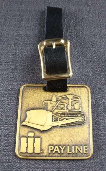 IH Payline Dozer, Rish Eq. Co., Watch Fob