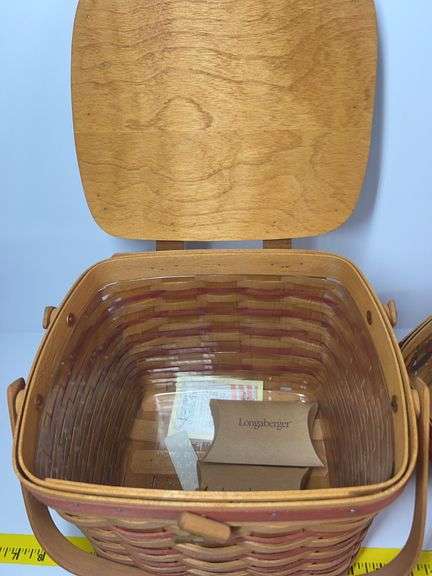 Longaberger Hostess Remembrance Basket, (2) Longaberger Baskets