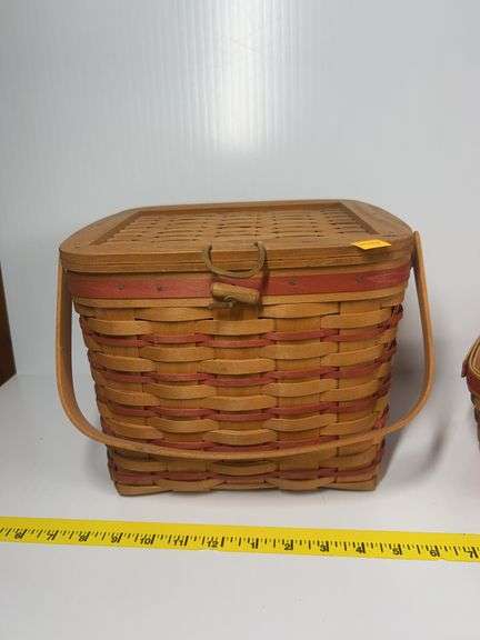 Longaberger Hostess Remembrance Basket, (2) Longaberger Baskets
