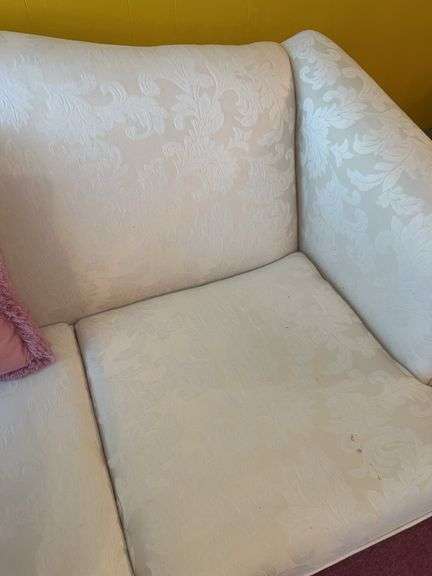 Victorian Style 3 Cushion Sofa and Pillows