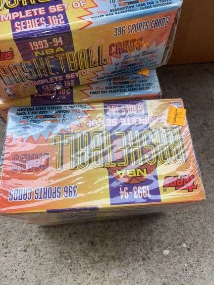 (6) Boxes of NBA Basketball Topps Cards- 396 Cards in Each Box