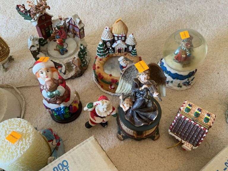 Assortment of Christmas Decorations