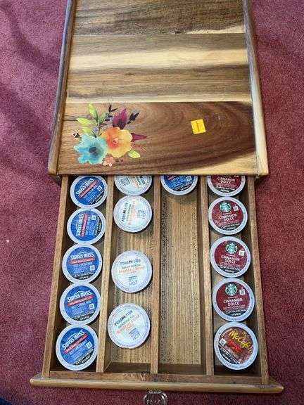 Wooden Keurig Pod Holder