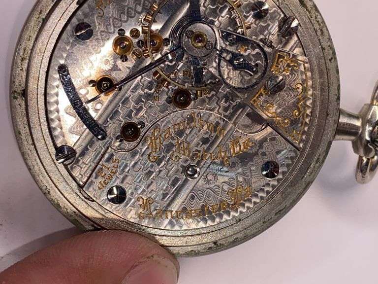 Hamilton Watch Co. 21 Jewel Pocket Watch