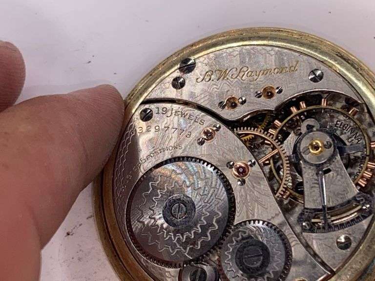 Elgin B.W. Raymond 19 Jewel Pocket Watch