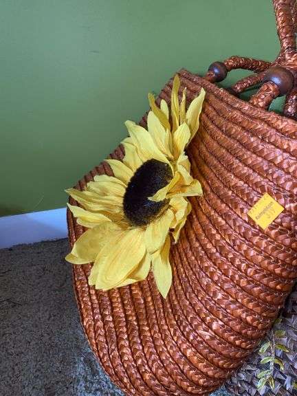 Assorted Woven Basket Purses