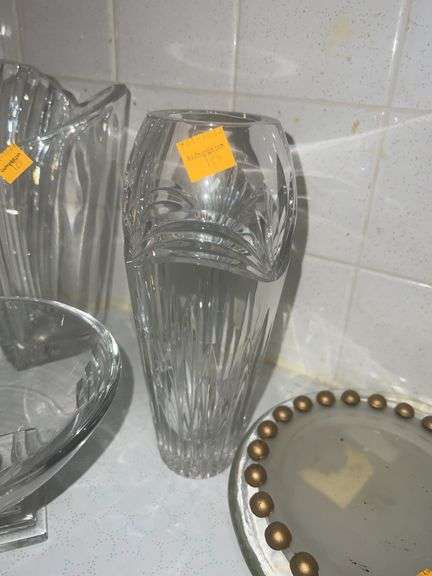 Assortment of Clear Glassware