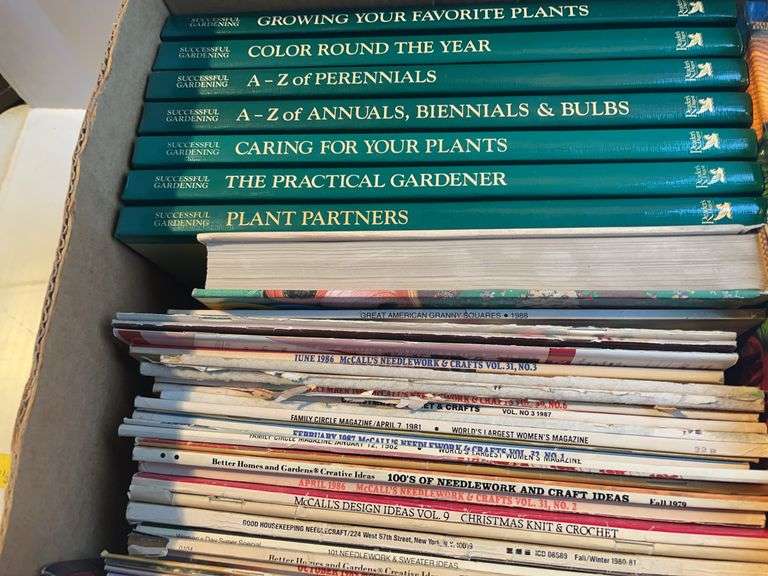 Gardening and Crafting Books and Magazines