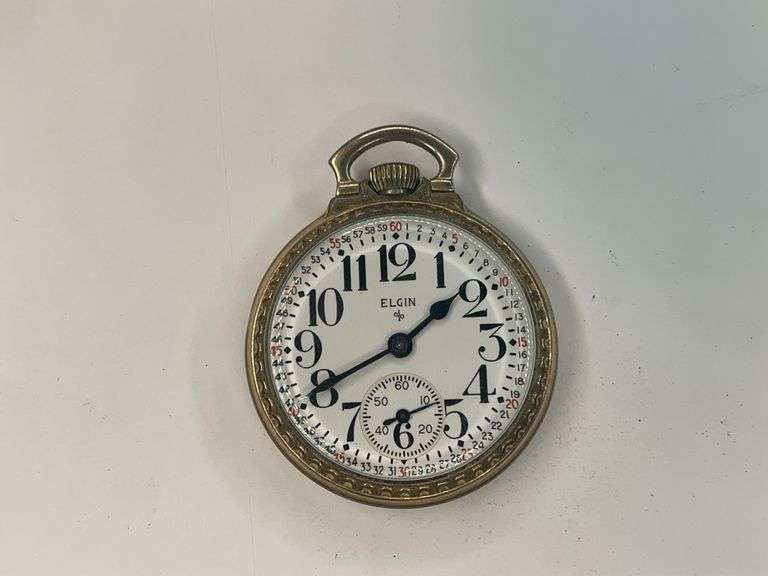 Elgin 616 17 Jewel Pocket Watch