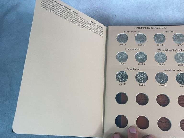 2010-2021 America’s Beautiful National Parks Washington Quarters