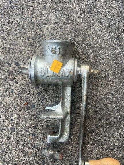 Vintage Climax Meat Grinder