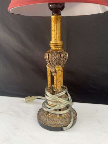 Lamp, and (6) Pieces of Decor