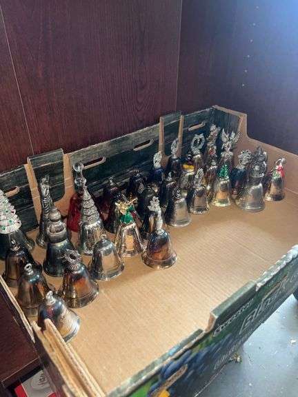 Assortment of Silver Plated Decorative Bells