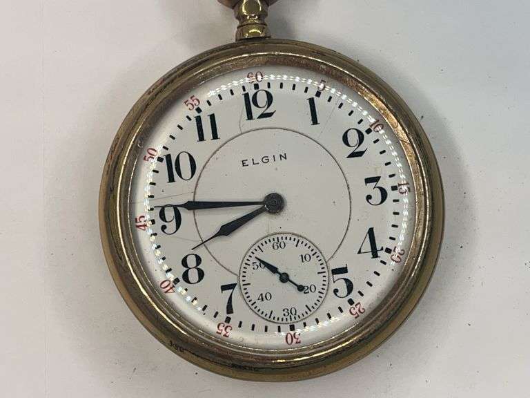 B.W. Raymond Elgin 19 Jewel Pocket Watch