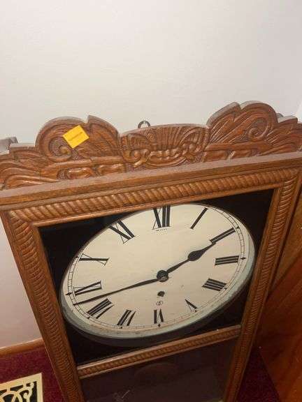 Made in USA Wind Up Clock with Key