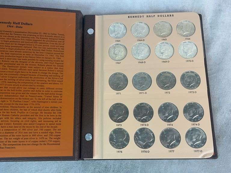 1964-2017 Kennedy Half Complete Set