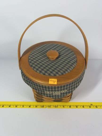 Longaberger Crawford Basket