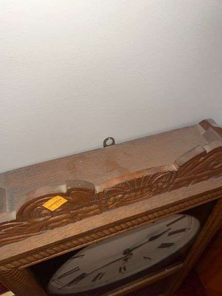 Made in USA Wind Up Clock with Key