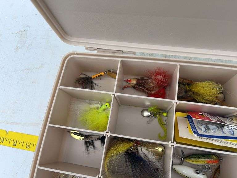 Plano Tackle Box with Fishing Lures