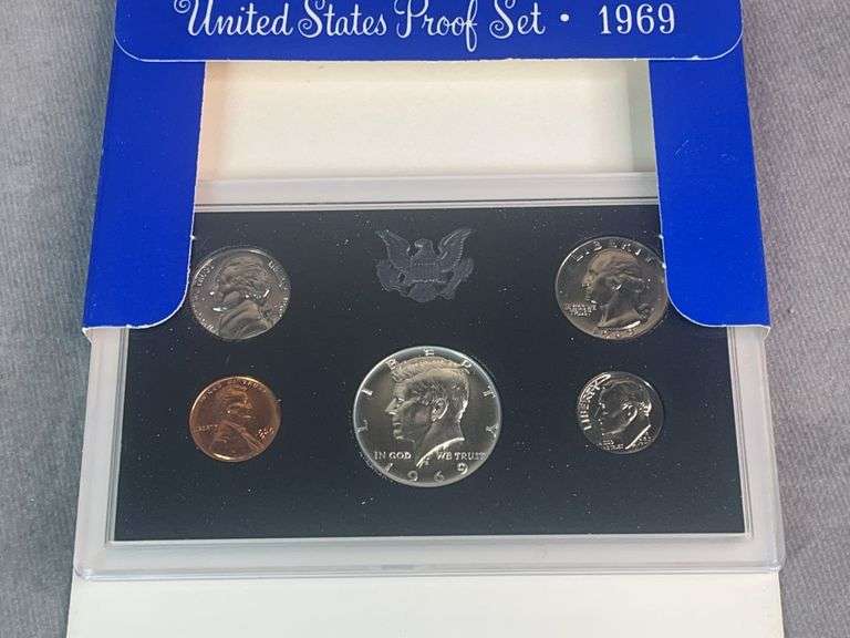 1968, 1969, 1970 United States Proof Sets