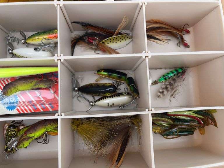 Plano Tackle Box with Fishing Lures