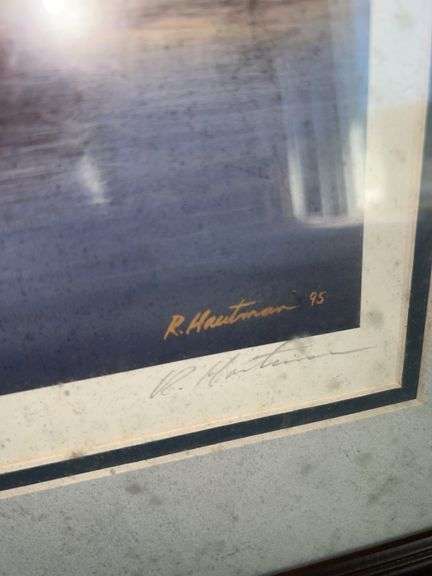 “Northern Flight” by Robert Hautman Duck Framed Artwork