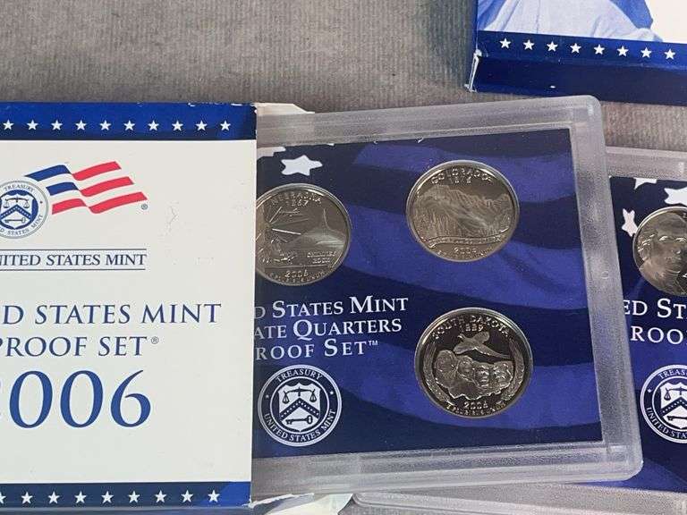 2005, 2006 United States Mint Proof Sets