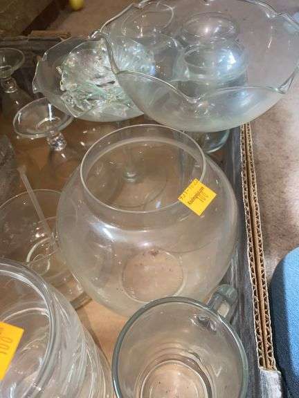 Assortment of Glassware