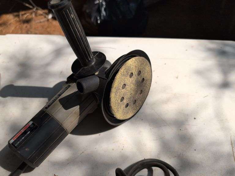 Dremel contour sander and Porter Cable orbit sander