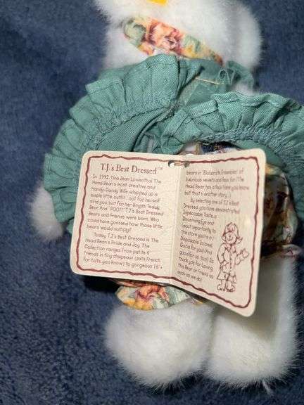 Longaberger Collectors Club 2003 Boyd Bear, Small Plush Rabbit, #1 Grandma Special Edition Boyd Bear