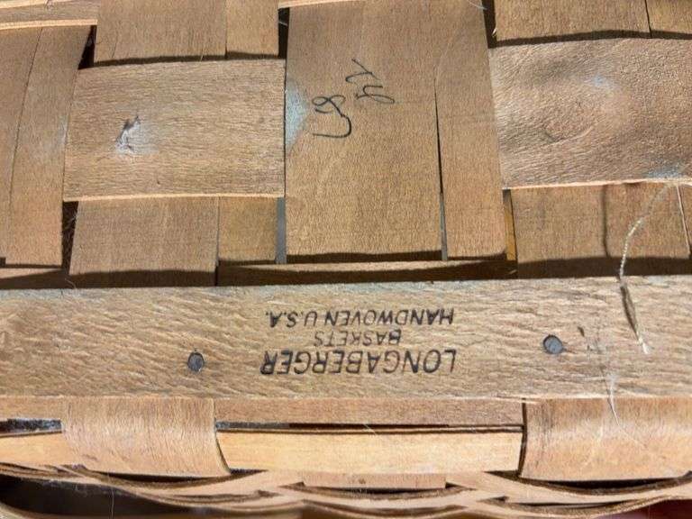 (3) Longaberger baskets