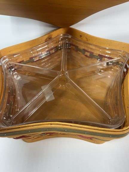 2002 Longaberger Mother’s Day Basket, Longaberger Shining Star Basket
