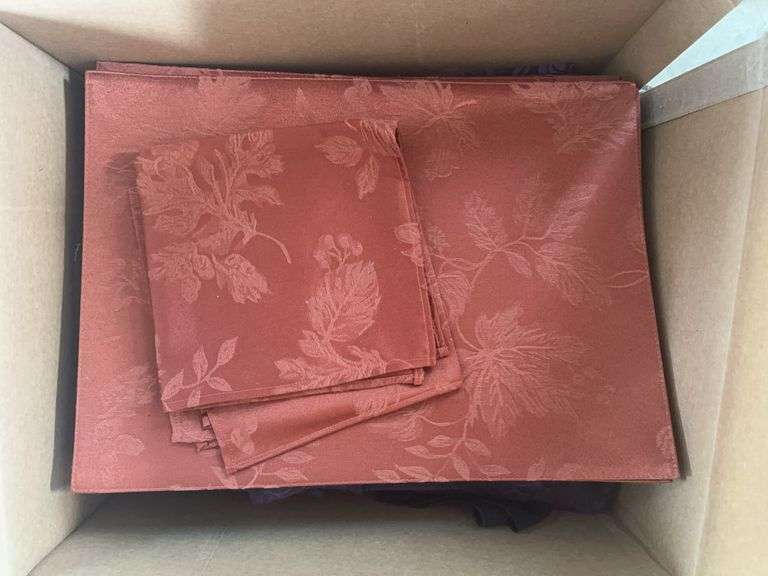 Box of misc. Placemats, Napkins and Ect.