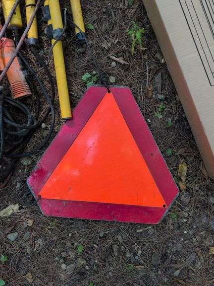 Work lights, shop light, and slow moving sign