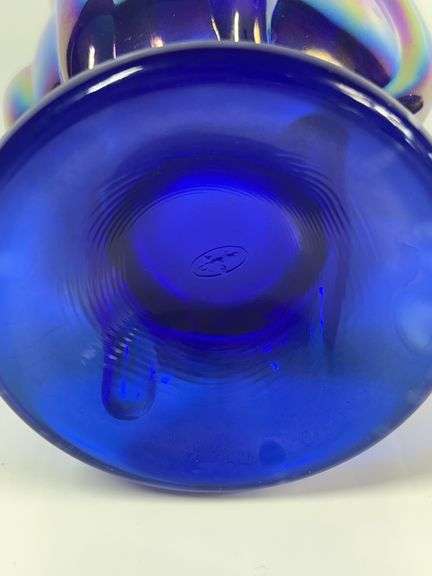 Fenton Iridescent Vase