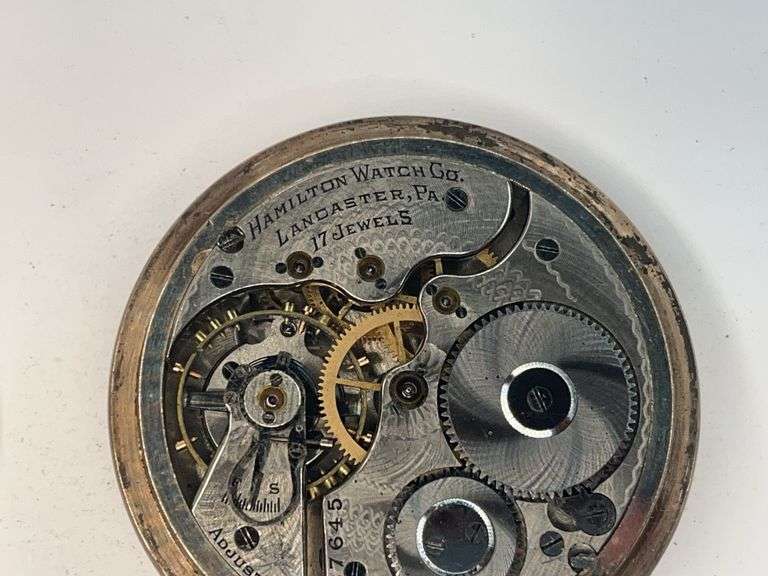 Hamilton 17 Jewel Pocket Watch