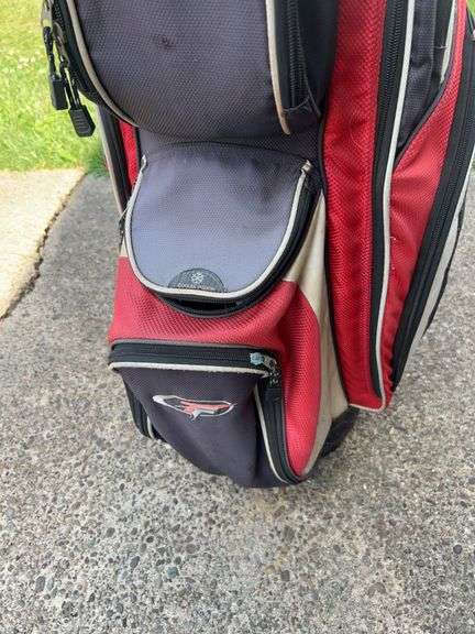 Top Flight Golf Bag and Clubs