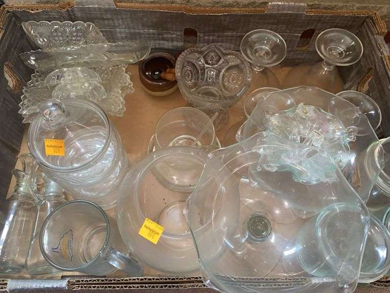 Assortment of Glassware