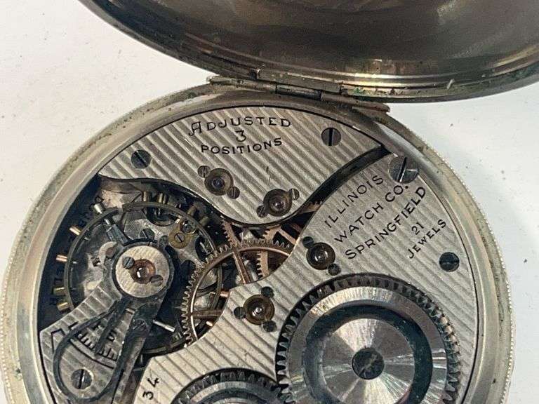 Illinois 21 Jewel Pocket Watch