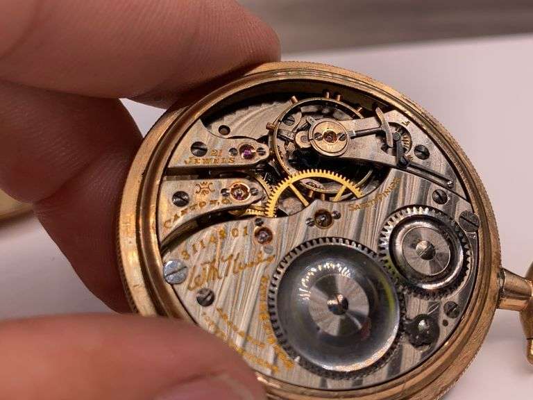 Hampden Watch Co. 21 Jewel Pocket Watch