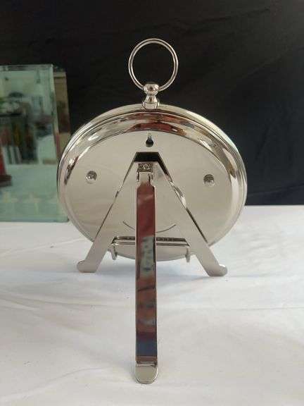 Pottery Barn Clock, Wax Warmer, Ronda Decor Plate, and other misc.