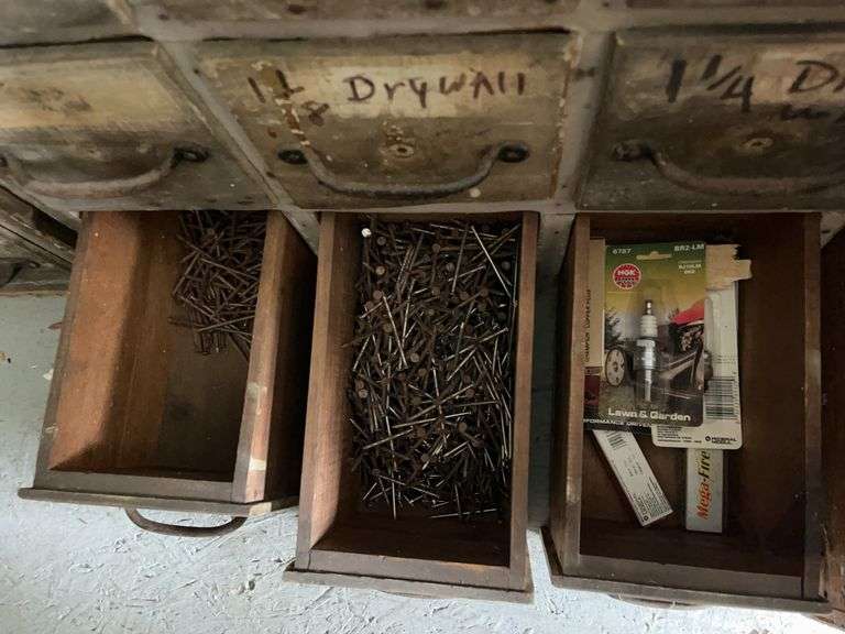 Wooden Storage Bin with Hardware